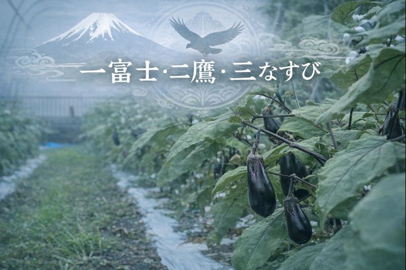 一富士二鷹三茄子を象徴する写真